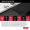 32&rdquo; Undermount 16 Gauge Workstation Kitchen Sink Single with WorkFlow&trade; Ledge and Accessories